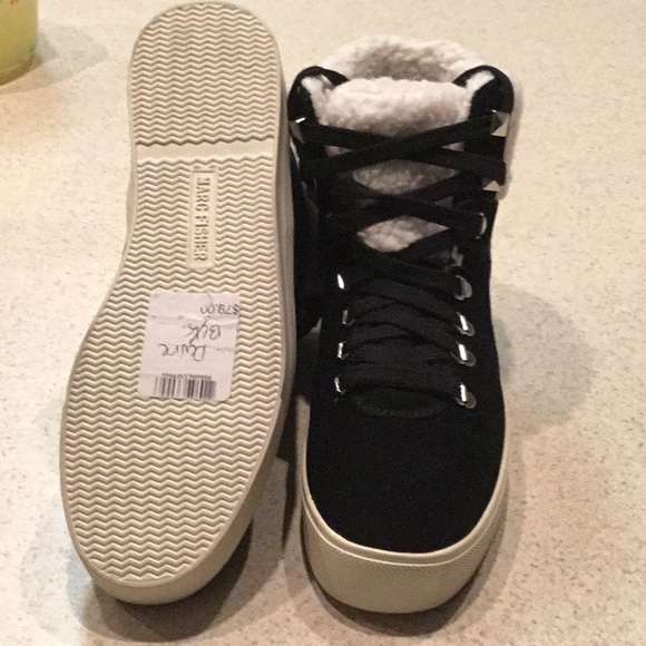 Marc Fisher high-top sneaker and a bootie. - Picture 3 of 6